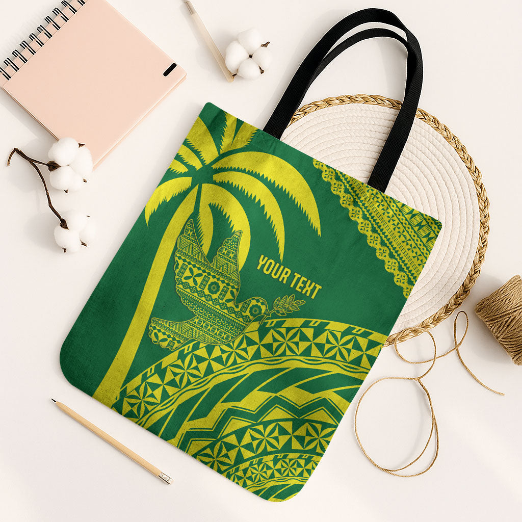 Tailevu Fiji 2026 Rugby Custom Tote Bag Dove Nation Fijian Tapa Pattern