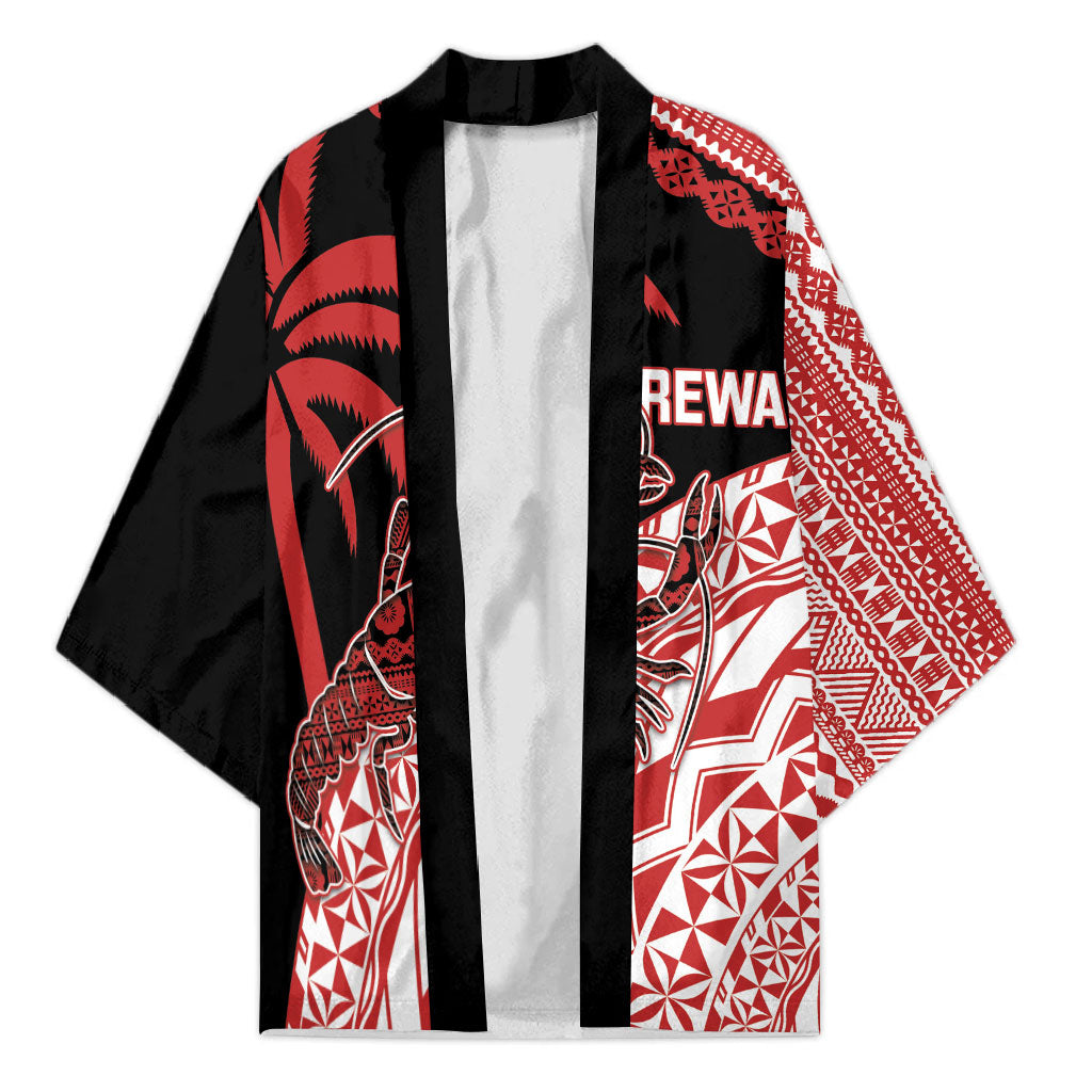 Rewa Fiji 2026 Rugby Custom Kimono Ura Prawn Fijian Tapa Pattern