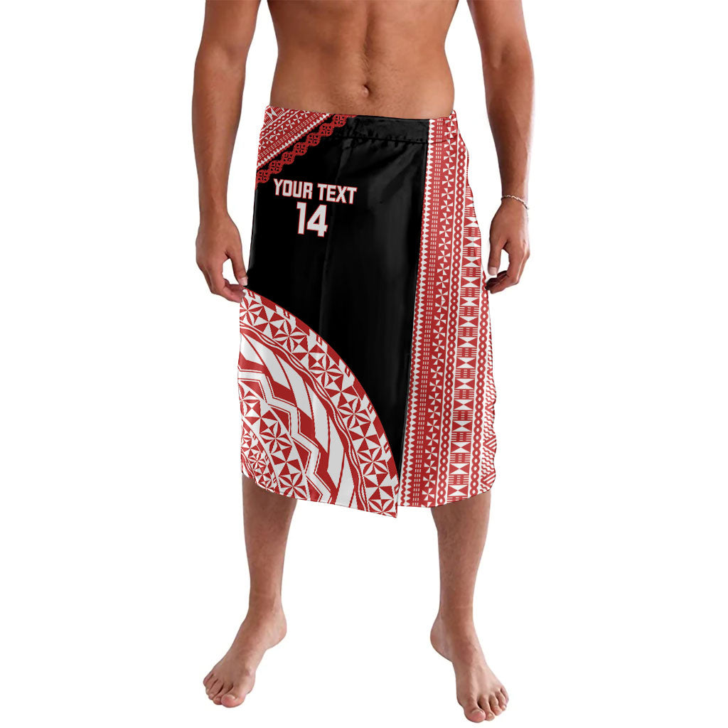 Rewa Fiji 2026 Rugby Custom Lavalava Ura Prawn Fijian Tapa Pattern