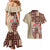 Samoa Tapau Couples Matching Mermaid Dress and Hawaiian Shirt Samoan Siapo Pattern LT14 - Polynesian Pride