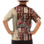 Samoa Tapau Family Matching Mermaid Dress and Hawaiian Shirt Samoan Siapo Pattern LT14 - Polynesian Pride