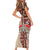 Samoa Tapau Family Matching Short Sleeve Bodycon Dress and Hawaiian Shirt Samoan Siapo Pattern LT14 - Polynesian Pride