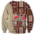 Samoa Tapau Sweatshirt Samoan Siapo Pattern LT14 - Polynesian Pride