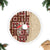 Samoa Tapau Tree Skirt Samoan Siapo Pattern LT14 Fringed Tree Skirts Brown - Polynesian Pride