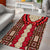 Samoa Siapo Area Rug Tapa Pattern Mix Ula Fala Hibiscus LT14 - Polynesian Pride