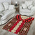 Samoa Siapo Area Rug Tapa Pattern Mix Ula Fala Hibiscus LT14 - Polynesian Pride