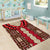 Samoa Siapo Area Rug Tapa Pattern Mix Ula Fala Hibiscus LT14 - Polynesian Pride