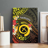 Vanuatu Christmas Canvas Wall Art Vanuatuan Pig Tusk - Meri Krismas! LT14 - Polynesian Pride