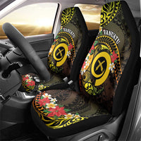 Vanuatu Christmas Car Seat Cover Vanuatuan Pig Tusk - Meri Krismas!