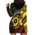 Vanuatu Christmas Hoodie Dress Vanuatuan Pig Tusk - Meri Krismas!