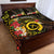 Vanuatu Christmas Quilt Bed Set Vanuatuan Pig Tusk - Meri Krismas!