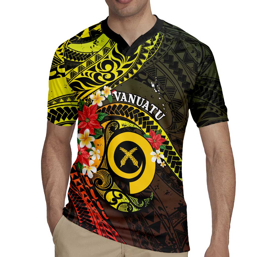 Vanuatu Christmas Rugby Jersey Vanuatuan Pig Tusk - Meri Krismas! LT14 - Polynesian Pride