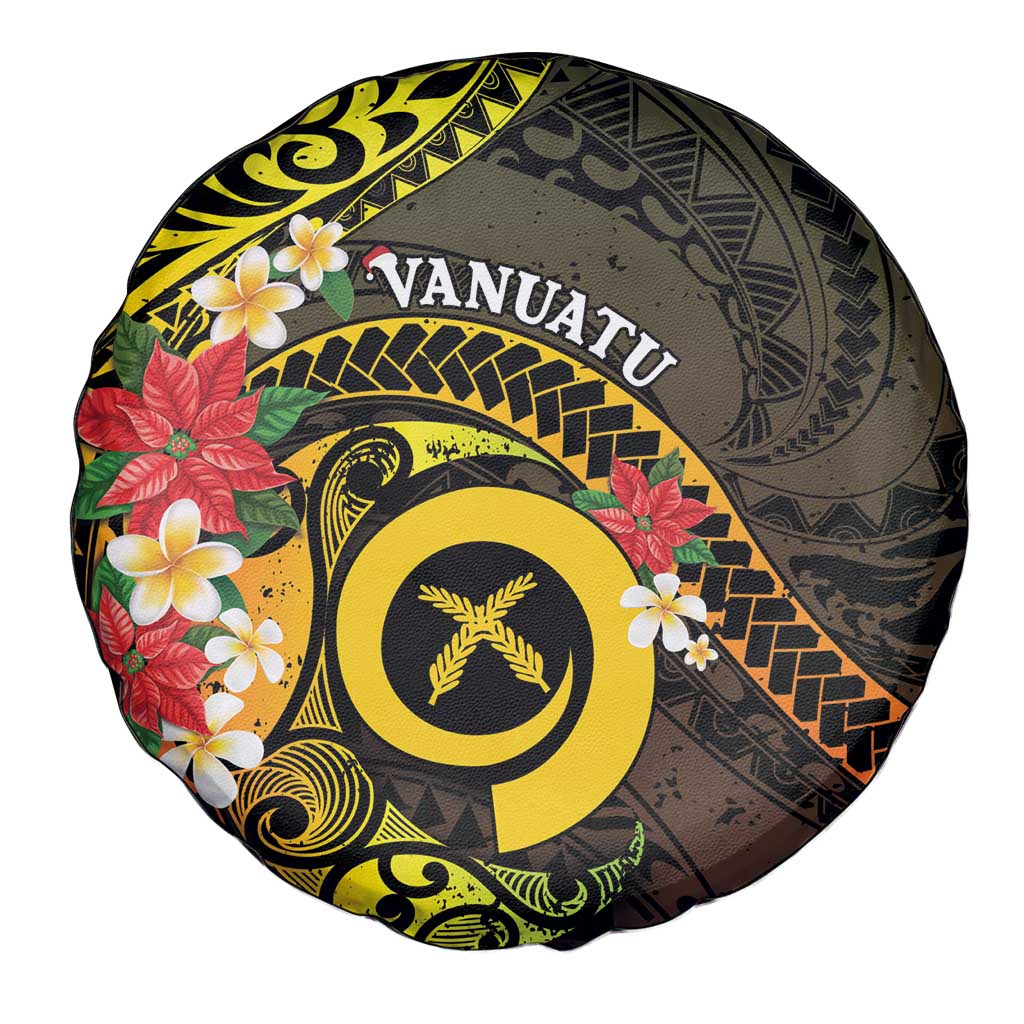 Vanuatu Christmas Spare Tire Cover Vanuatuan Pig Tusk - Meri Krismas! LT14 - Polynesian Pride