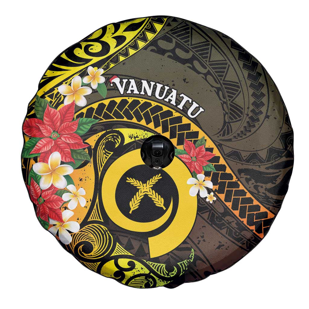 Vanuatu Christmas Spare Tire Cover Vanuatuan Pig Tusk - Meri Krismas! LT14 - Polynesian Pride