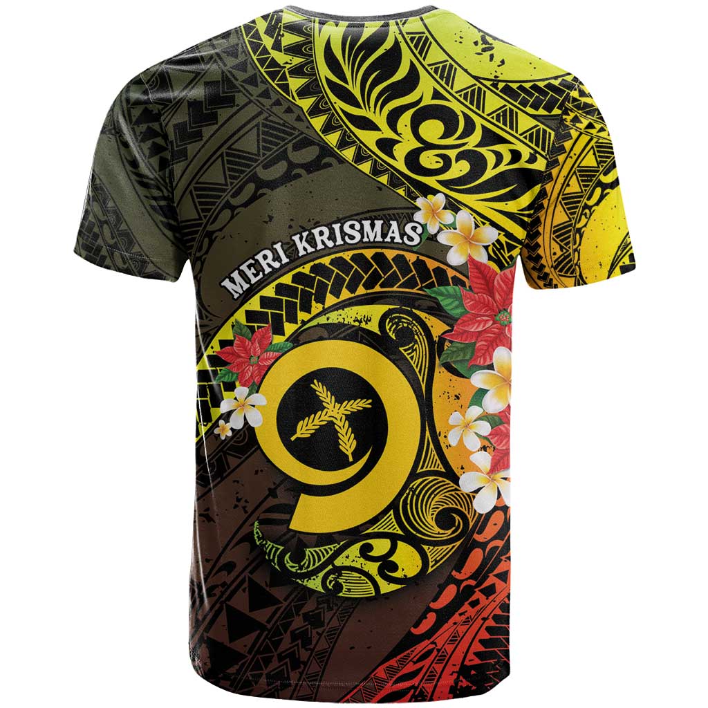 Vanuatu Christmas T Shirt Vanuatuan Pig Tusk - Meri Krismas! LT14 - Polynesian Pride