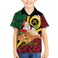 Vanuatu Christmas Hawaiian Shirt Vanuatuan Conch Shell - Meri Krismas! LT14 - Polynesian Pride
