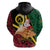 Vanuatu Christmas Hoodie Vanuatuan Conch Shell - Meri Krismas!