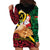 Vanuatu Christmas Hoodie Dress Vanuatuan Conch Shell - Meri Krismas!