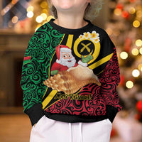 Vanuatu Christmas Kid Ugly Christmas Sweater Vanuatuan Conch Shell - Meri Krismas!