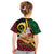 Vanuatu Christmas Kid T Shirt Vanuatuan Conch Shell - Meri Krismas!