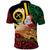 Vanuatu Christmas Polo Shirt Vanuatuan Conch Shell - Meri Krismas!