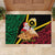 Vanuatu Christmas Rubber Doormat Vanuatuan Conch Shell - Meri Krismas!