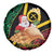 Vanuatu Christmas Spare Tire Cover Vanuatuan Conch Shell - Meri Krismas!