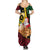 Vanuatu Christmas Summer Maxi Dress Vanuatuan Conch Shell - Meri Krismas!