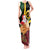 Vanuatu Christmas Tank Maxi Dress Vanuatuan Conch Shell - Meri Krismas!