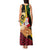 Vanuatu Christmas Tank Maxi Dress Vanuatuan Conch Shell - Meri Krismas!