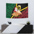 Vanuatu Christmas Tapestry Vanuatuan Conch Shell - Meri Krismas!