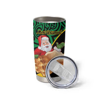 Vanuatu Christmas Tumbler Cup Vanuatuan Conch Shell - Meri Krismas! LT14 - Polynesian Pride
