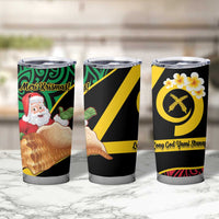 Vanuatu Christmas Tumbler Cup Vanuatuan Conch Shell - Meri Krismas! LT14 - Polynesian Pride