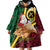 Vanuatu Christmas Wearable Blanket Hoodie Vanuatuan Conch Shell - Meri Krismas!