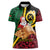 Vanuatu Christmas Women Polo Shirt Vanuatuan Conch Shell - Meri Krismas!