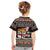 Fiji Christmas Kid T Shirt Fijian Masi Marau na Kerisimasi! - Brown