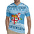 Fiji Christmas Rugby Jersey Fijian Masi Marau na Kerisimasi! - Blue