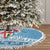 Fiji Christmas Tree Skirt Fijian Masi Marau na Kerisimasi! - Blue