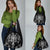 Black Ngaru Taniko With Aotearoa Maori Tattoo Grocery Bag