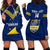 Personalised Tokelau Rugby Hoodie Dress Pacific Polynesian Pattern LT14 - Polynesian Pride