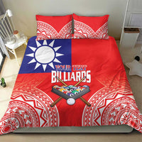 Personalised Taiwan Billiards Bedding Set Eight-ball Pool Polynesia Tattoo - Polynesian Pride