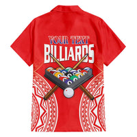 Personalised Taiwan Billiards Family Matching Summer Maxi Dress and Hawaiian Shirt Eight-ball Pool Polynesia Tattoo - Polynesian Pride