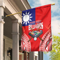 Personalised Taiwan Billiards Garden Flag Eight-ball Pool Polynesia Tattoo - Polynesian Pride