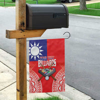 Personalised Taiwan Billiards Garden Flag Eight-ball Pool Polynesia Tattoo - Polynesian Pride