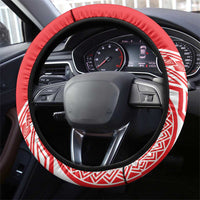 Taiwan Billiards Steering Wheel Cover Eight-ball Pool Polynesia Tattoo - Polynesian Pride