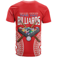 Personalised Taiwan Billiards T Shirt Eight-ball Pool Polynesia Tattoo - Polynesian Pride