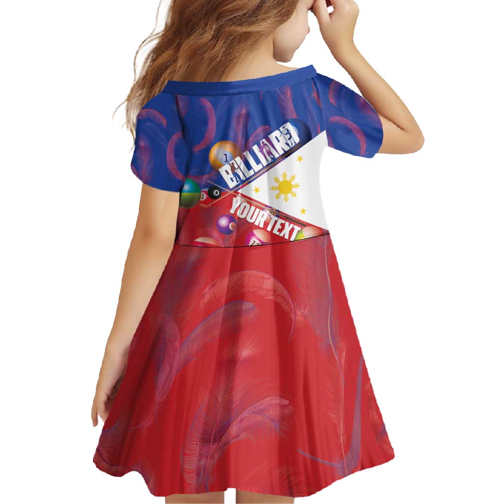 Personalised Philippines Billiards Family Matching Mermaid Dress and Hawaiian Shirt Cue With Balls Flag Style - Polynesian Pride