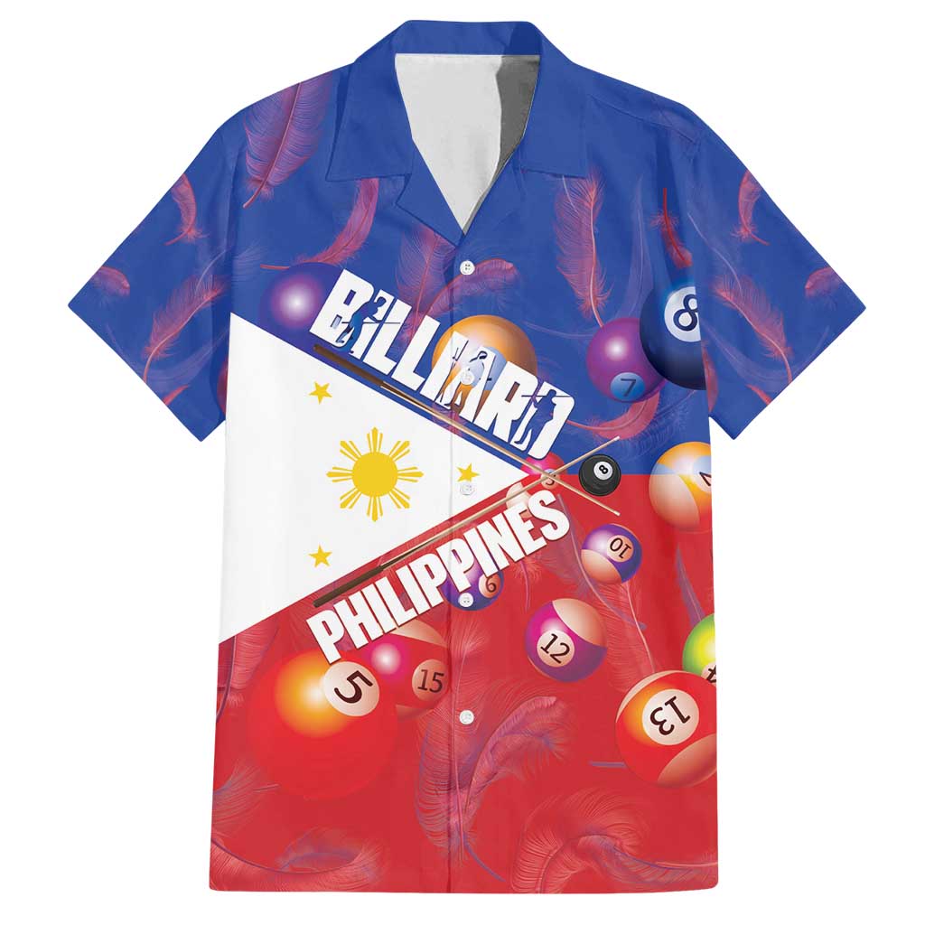 Personalised Philippines Billiards Family Matching Tank Maxi Dress and Hawaiian Shirt Cue With Balls Flag Style - Polynesian Pride