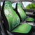 Polynesia Depression Awareness Car Seat Cover Sunflower Green Ribbons Polynesian Tattoo