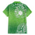 Polynesia Depression Awareness Hawaiian Shirt Sunflower Green Ribbons Polynesian Tattoo